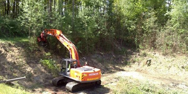 schoonmaken overstort basin